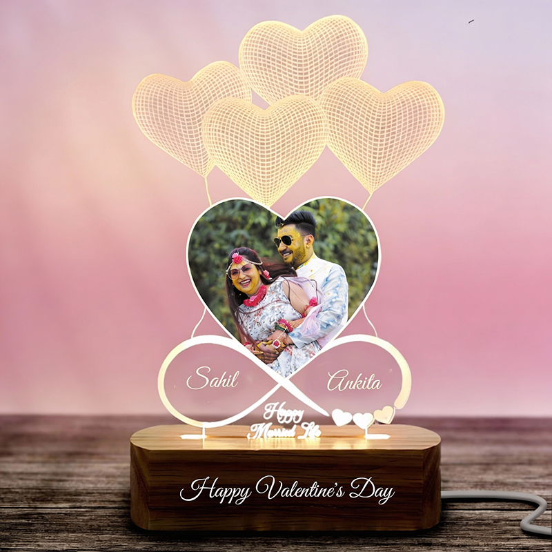 Personalized LED Photo Lamp